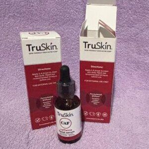 TruSkin CAF Caffeine Facial Serum 1fl.oz./30ml New In Box bundle of 2